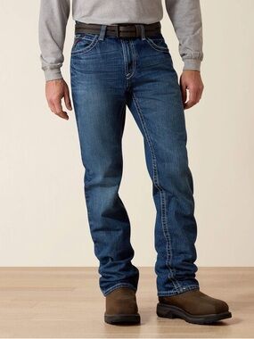 Ariat M4 FR work denim jeans 42/30 low rise boot cut casual classic western